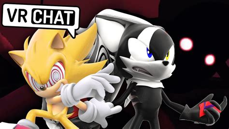 Fleetway Sonic And Infinite Visits The Horror Of Vrchat Youtube