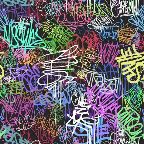 Colorful Graffiti Street Art Stock Illustrations 21876 Colorful