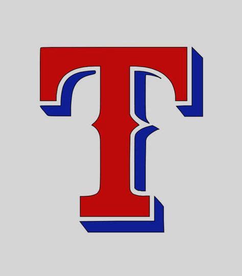 Txr01 Texas Rangers T Vinyl Decal 2 Color By H20designsstudio Vinyl