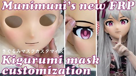 Kigurumi Animegao Frp Mask Making Tutorial Cosplay Guide Youtube