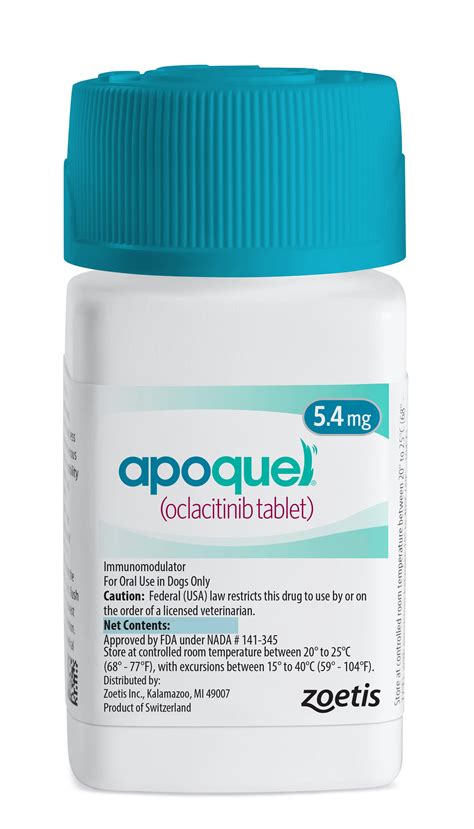 Apoquel Oclacitinib Tablet 5 4 Mg Single Tablet Walmart