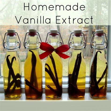 Homemade Vanilla Extract Real Food Real Deals