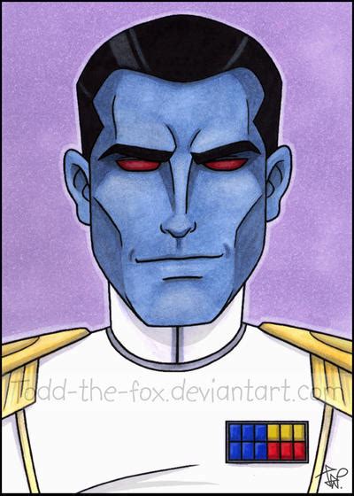 Grand Admiral Thrawn by Todd-the-fox on DeviantArt