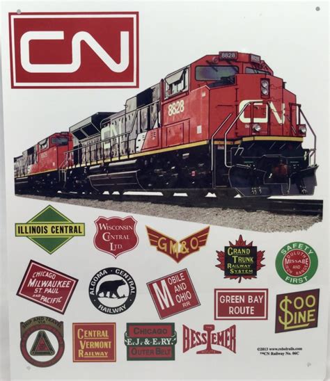 Canadian National Railway Sign - MrTrain