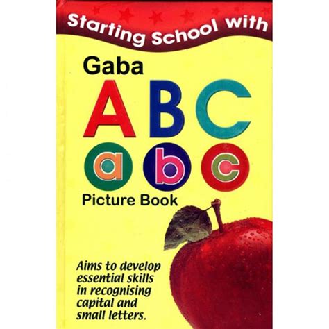 Gaba Abc Picture Book Capital And Small Alphabets Pakistan Online