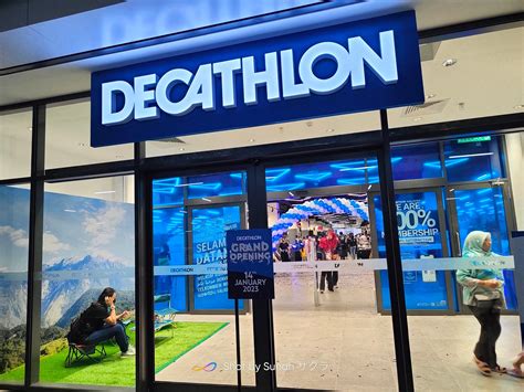decathlon johor  dibuka  januari   toppen shopping centre
