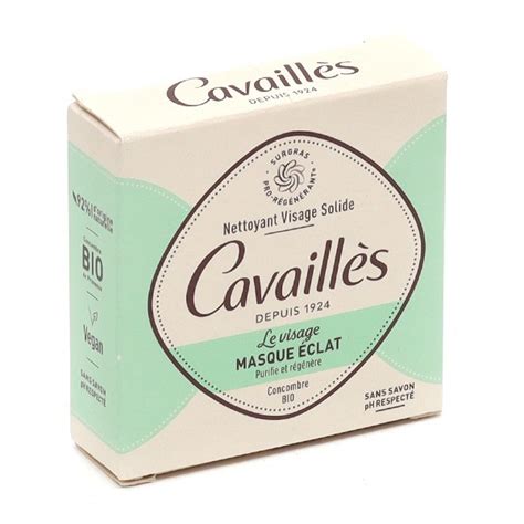 Cavaill S Nettoyant Visage Solide Et Masque Clat Purifiant