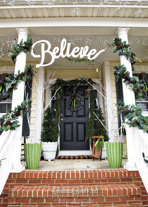 Cool Christmas Porch Decorating Ideas All About Christmas