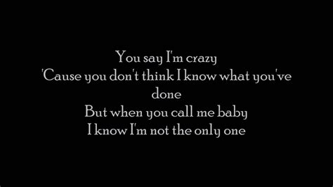 Sam Smith I M Not The Only One With Lyrics Youtube