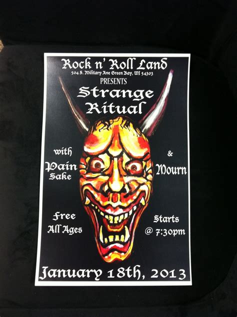 Strange Ritual At Rock N Roll Land