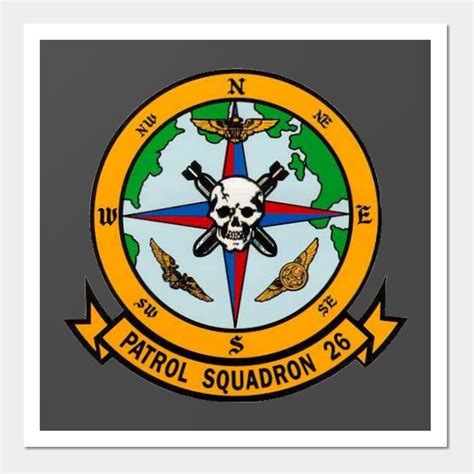 Patrol Squadron 26 Tridents Art Print