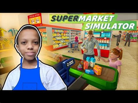 Jogando O Jogo Supermarket Simulator Youtube