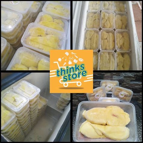 Jual Durian Montong Palu Parigi Premium Frozen Gr Gojek Grab Only