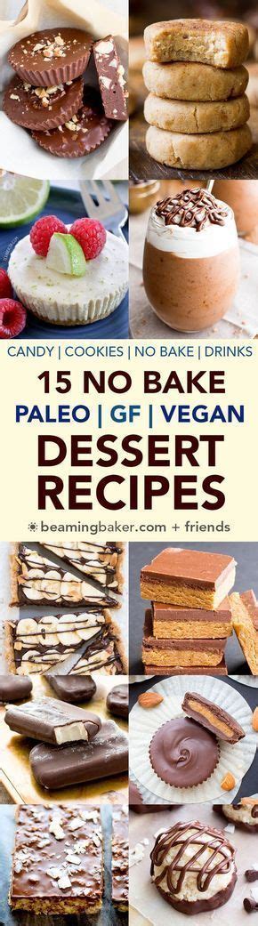 No Bake Paleo Vegan Desserts A Roundup Of Easy Delicious Paleo