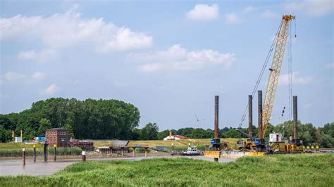 Verkehr Neues Montagekonzept Friesenbr Cken Bauteile Ber Ems Zeit