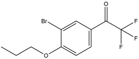 1 3 Bromo 4 Propoxyphenyl 2 2 2 Trifluoroethanone 1554266 71 5