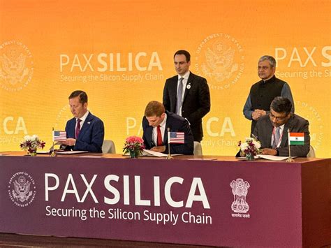 india formally joins pax silica declaration   sidelines  india