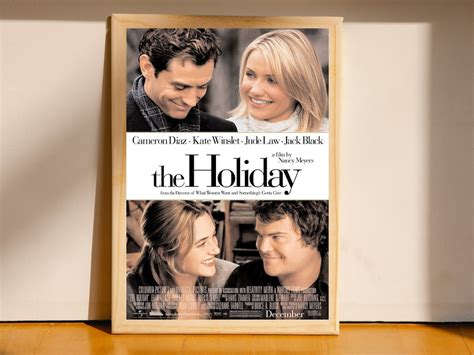 The Holiday Movie Postersposter Collectiblescanvas Poster house ...