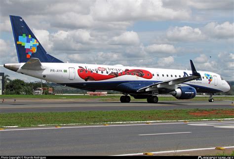 Pr Ayk Azul Linhas A Reas Brasileiras Embraer Erj Ar Erj