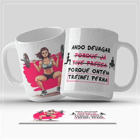 Arte Caneca Academia - 6 Artes para Caneca Academia Fitness Arquivos em Jpg