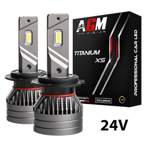 Kit Ampoules Led H Titanium Xs V Pour Camion Watts