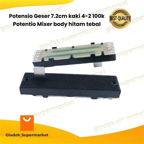 Jual Potensio Geser Cm Kaki K Potentio Mixer Body Hitam Tebal