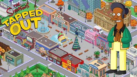 The Simpsons Tapped Out Shopping Area Town Designs Springfield