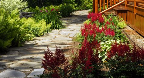 natural-stone-walkway - Gnome Landscape, Design, Masonry & Maintenance