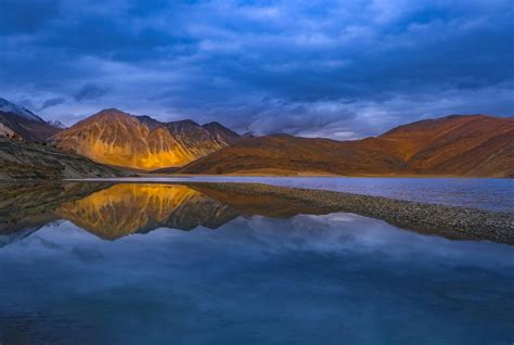 Frozen Pangong Lake · Free Stock Photo