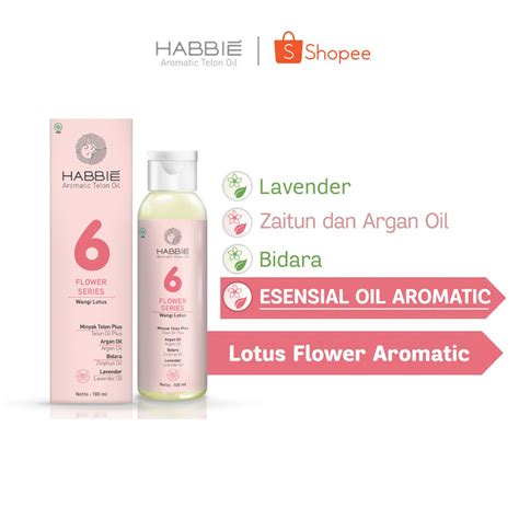 Jual HABBIE AROMATIC TELON OIL PLUS NO 6 LOTUS FLOWER SERIES