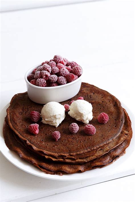 Chocolate Crêpe With Mascarpone And Raspberries Anna Maria Barouh Style Gr Recipe