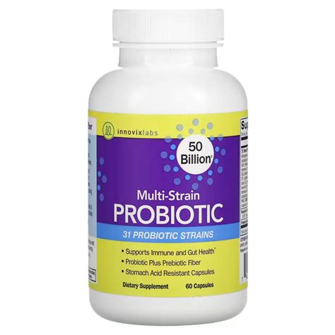 Multi Strain Probiotic 50 Billion Lọ 60 Viên Innovixlabs Lợi Khuẩn Probiotic