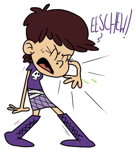 Luna Loud Sneezes By Psfforum On Deviantart