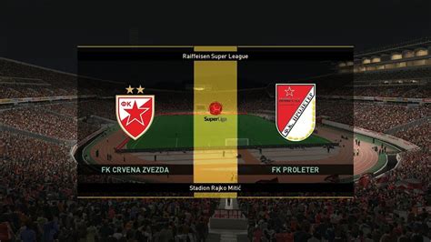 CRVENA ZVEZDA Vs PROLETER PES 2019 Beki YouTube