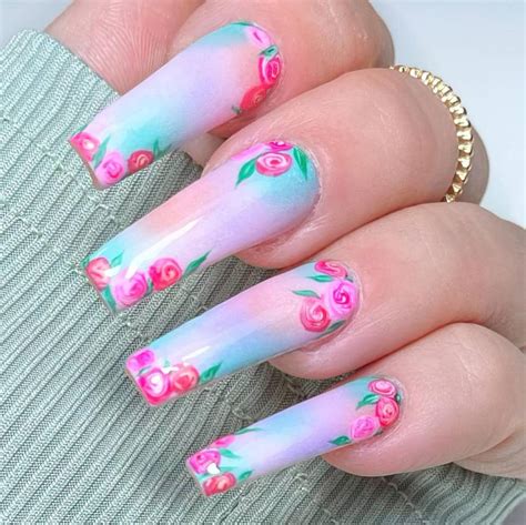 20 Glamorous Rose Nails Ideas And Designs