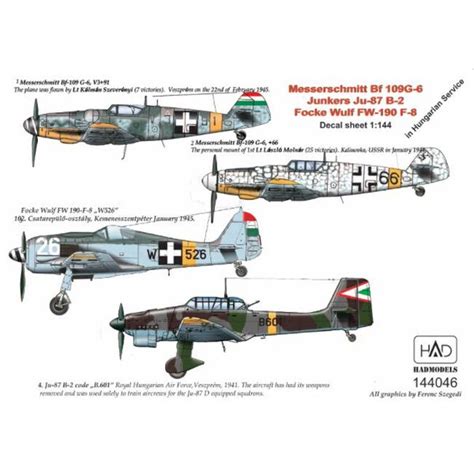 Calcoman A Had Models Calcoman A Messerschmitt Bf G Junkers Ju B