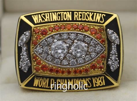 Washington Redskins 1987 Nfl Super Bowl Championship Ring