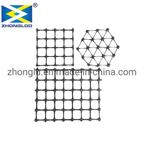 Plastic Road Geo Grids PP Biaxial Geogrid 40 40kn For Road