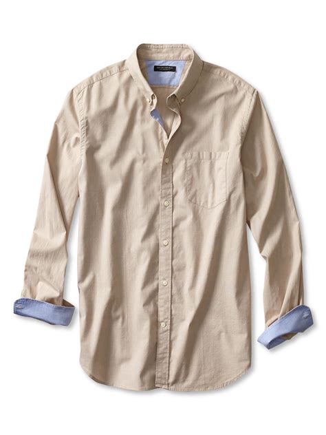 Slim Fit Soft Wash Button Down Shirt Banana Republic