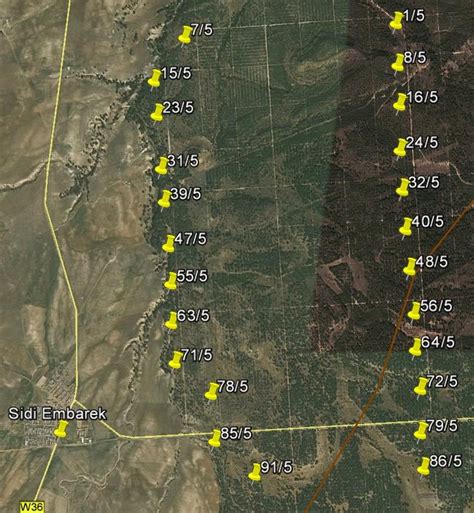 Aménagement forestier en Algérie Les Sections 2 3 4 et 5 de la forêt d