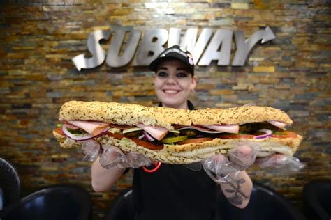 Subway Sandwich Footlong