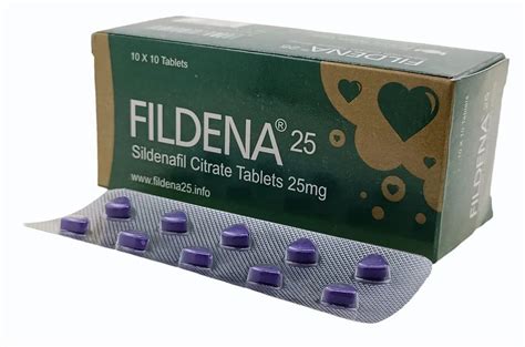 25mg Fildena Sildenafil Citrate Tablets At Rs 125 Box Fildena 100 In