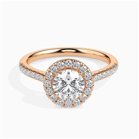 Rose Gold Solitaire Rings