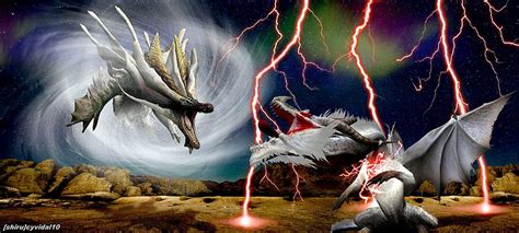 Monster Hunter Amatsumagatsuchi Vs White Fatalis Monster Hunter