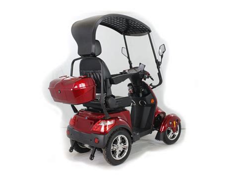 Luxuryton X Wheels Electric Mobility Scooter With Optional Roof