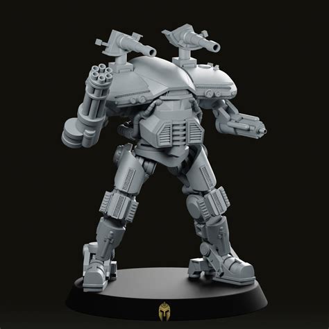 Colonial Assault Mech P11 Marawder C Miniature We Print Miniatures