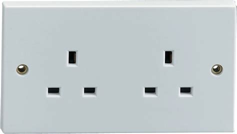 Eagle Twin Plug Socket 13a Twin Socket Outlet To Bs1363 Standard White Finish Artofit