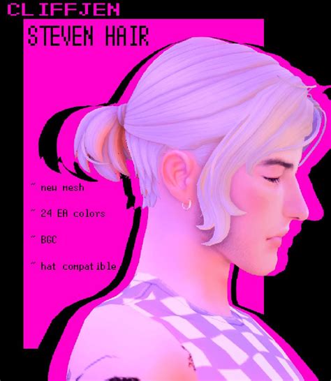 Steven Hair Sims 4 Characters Tumblr Sims 4 Sims Hair