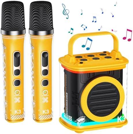 Tonor Mini M Quina Karaoke Con Micr Fonos Inal Mbricos Altavoz