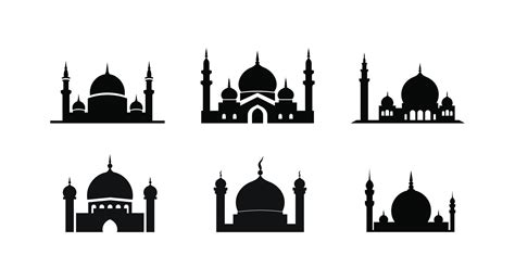 Moonlit Mosque Symbol of Peace 34372568 Vector Art at Vecteezy